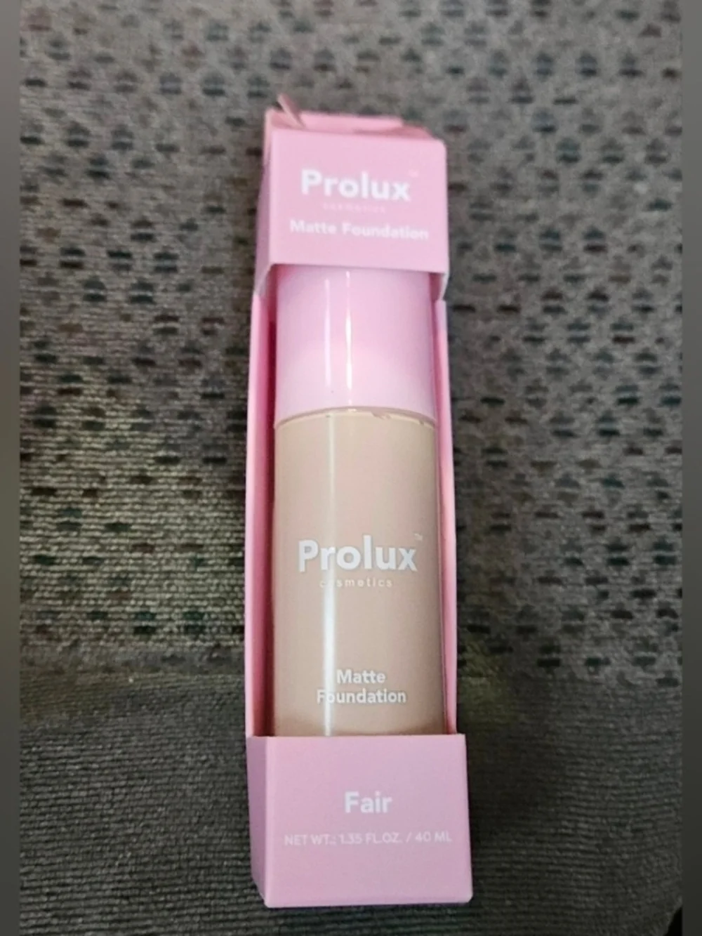 Prolux Cosmetics Matte Foundation In Fair 1.35fl Oz / 40ml BNIB
